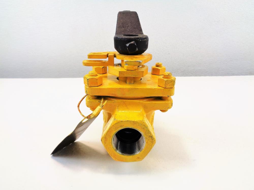 Durco Flowserve 1" 300# M351 Plug Valve, Fig# G432, 1-G4BHF-32C330T0M99ZQ-CM2054